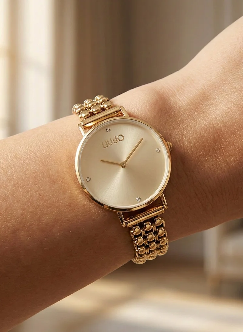 Liu Jo  Liu Jo Framework Gold Watch - TLJ1387 for Women | Best Price UAE